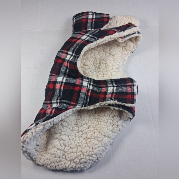 Plaid Medium Sized Dog Coat - Picture 3 of 5